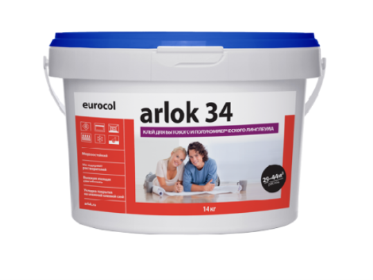 Arlok 34 - Клей для бытового и полукоммерческого линолеума