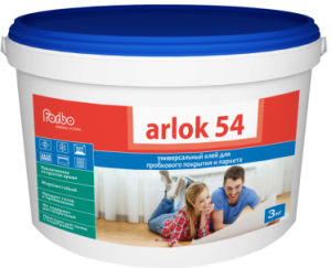 Arlok 54 - Универсальный клей для пробковых покрытий и паркета
